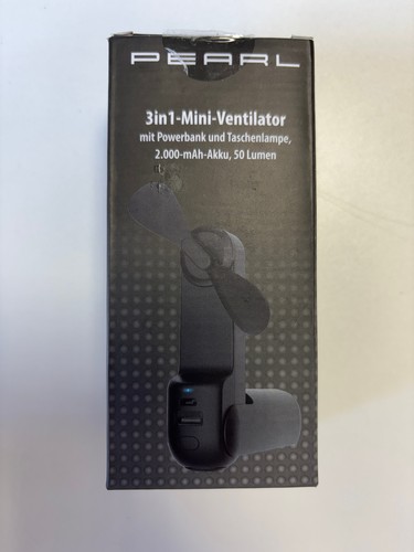 Pearl 3in1 mini ventilator mit - 3in1-mini-ventilator,