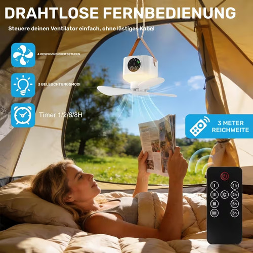 Tragbarer deckenventilator usb - tragbarer,