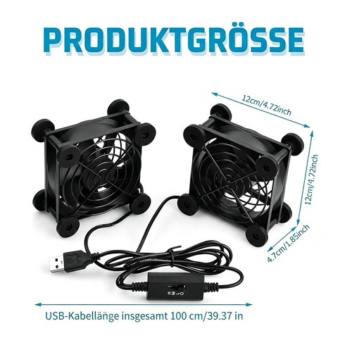 120mm usb ventilator - usb, pc