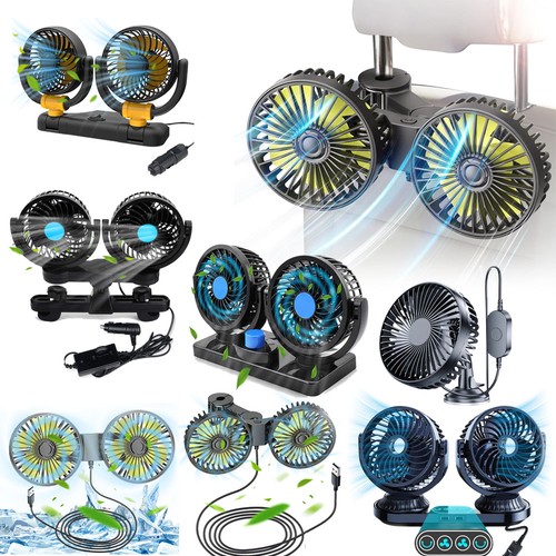 12v 24v auto usb ventilator - 12v,