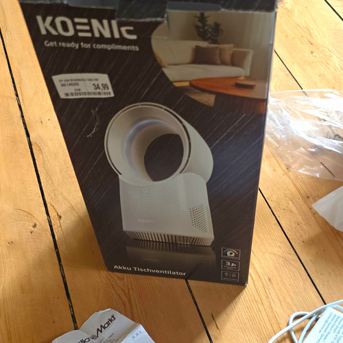 Koenic akku tischventilator - koenic,