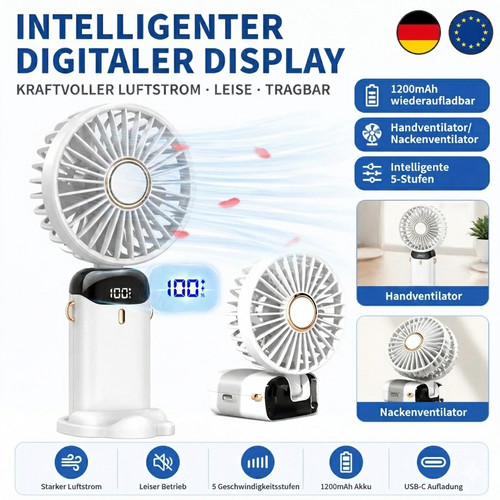 Mini handventilator usb leise - handventilator,