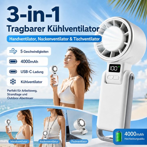 Handventilator mit kühlplatte - handventilator,