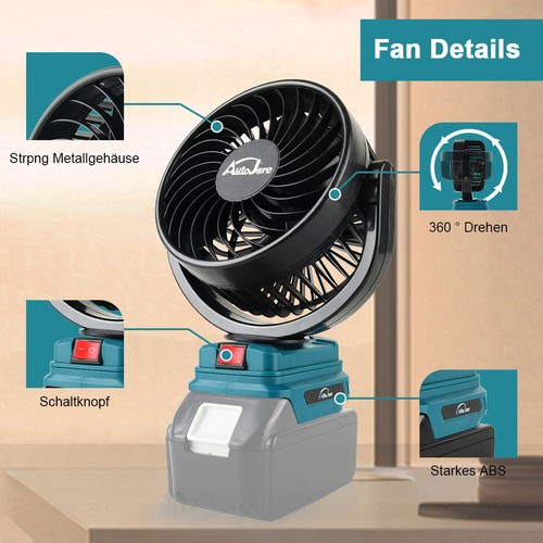 Lüfter für makita 18v - für,
