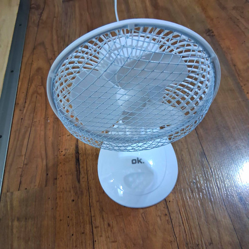 Tischventilator weiß 3 - ok., weiß,