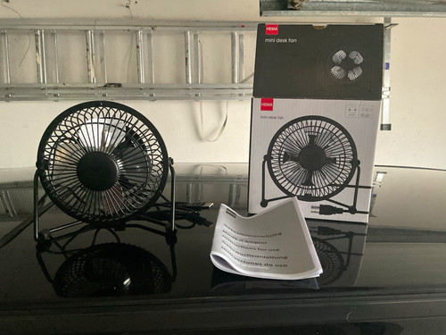 Hema mini desk fan usb - mini,