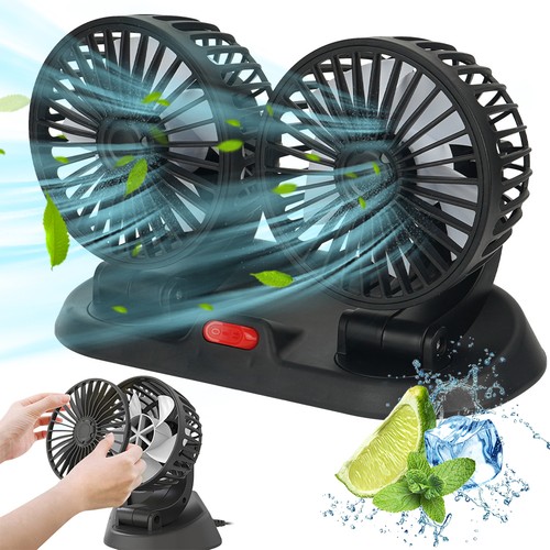 Auto doppellüfter 12v 24v - auto,