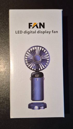 Fan mini handventilator led - handventilator,